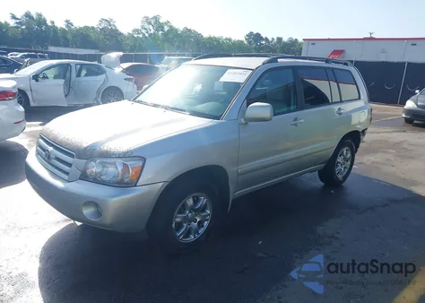 2006 Toyota Highlander V6 z USA, uszkodzony, nr VIN JTEGP21A760104034
